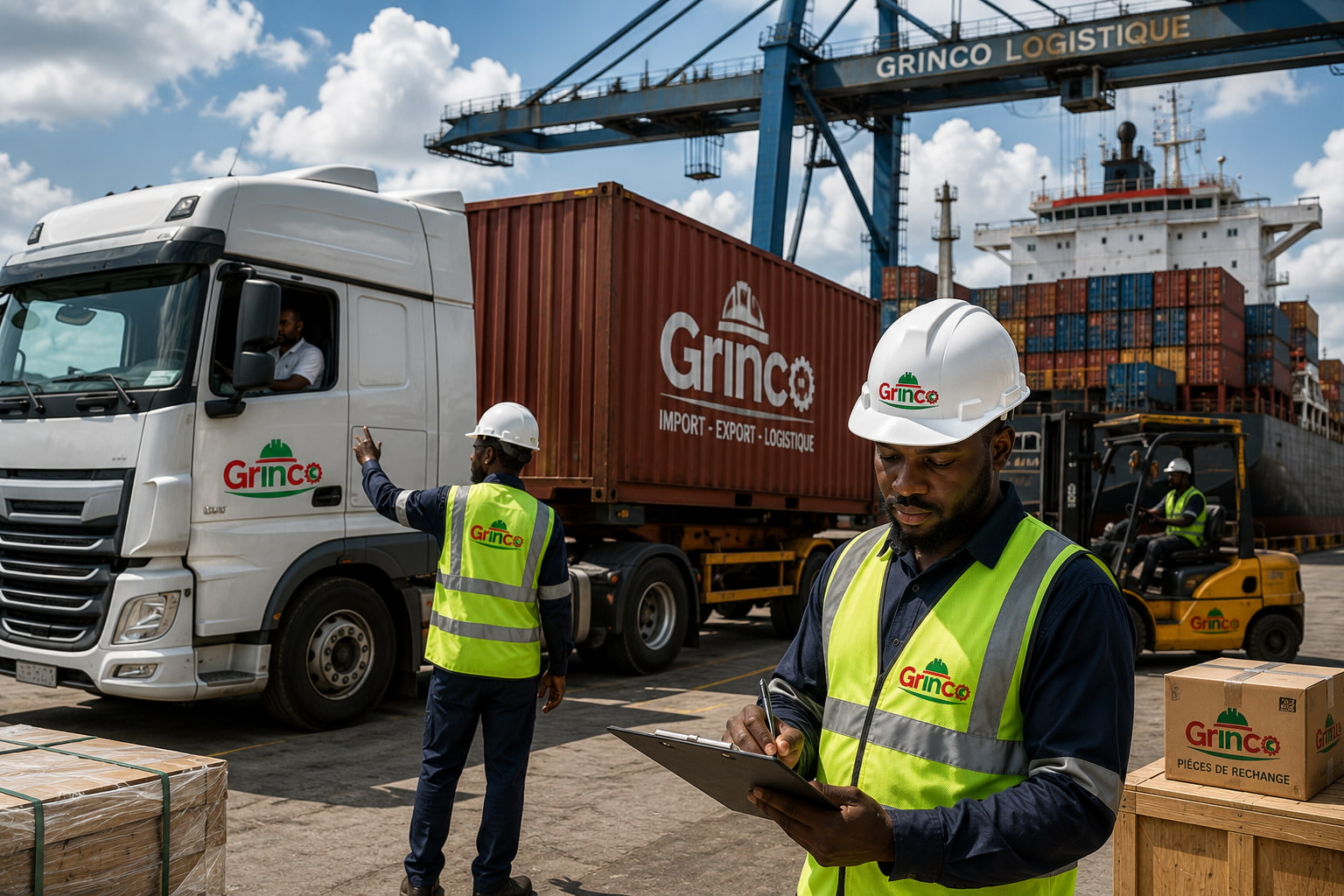 Opérations de commerce international, importation et logistique