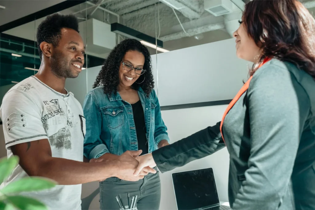 Échange avec des clients autour de leurs besoins